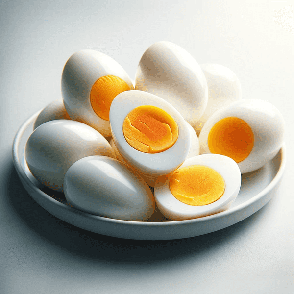 Hard Cooked (Steamed) Eggs