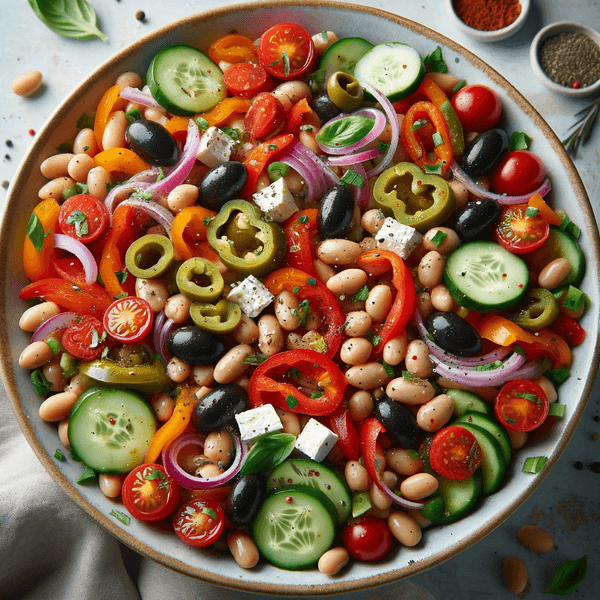 Mediterranean Bean Salad