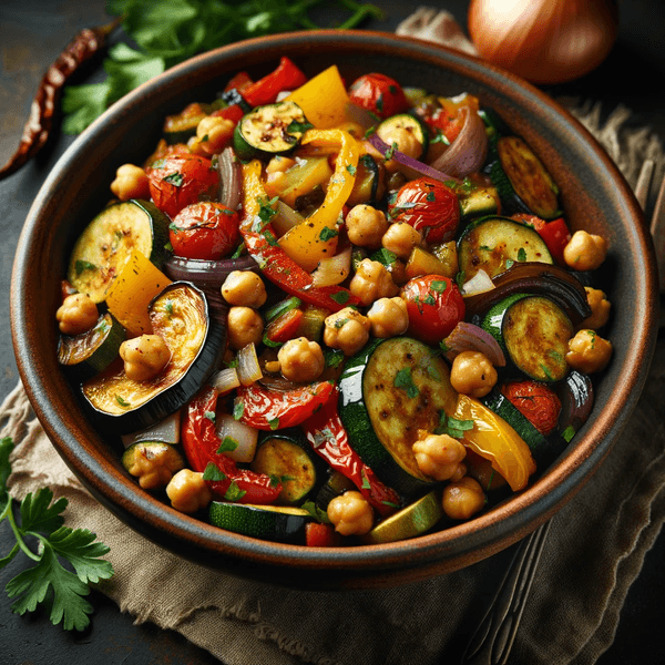 Fennel and Chickpea Ratatouille